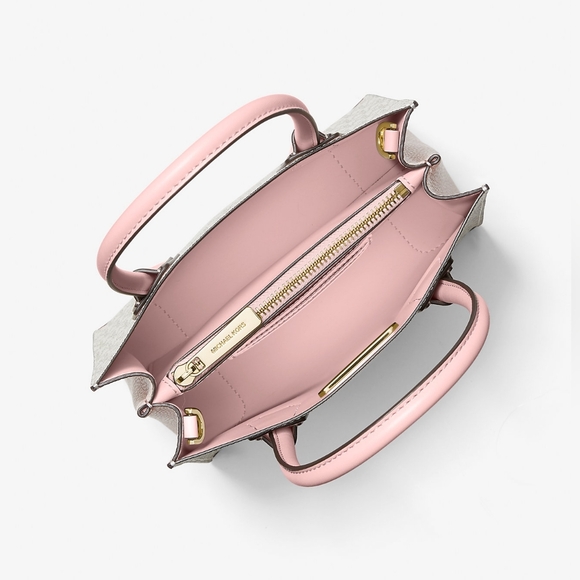 Michael Kors Satchel in Pink and Cream - Picture 4 of 4